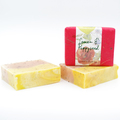 Lemon & Poppyseed soap, approx 100g