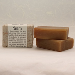Neem Shampoo soap bar, approx 100g 