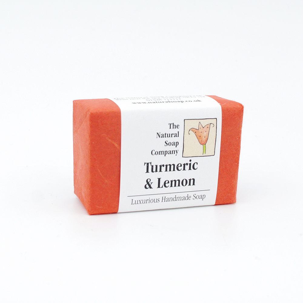 Turmeric & Lemon guest soap, approx 50g